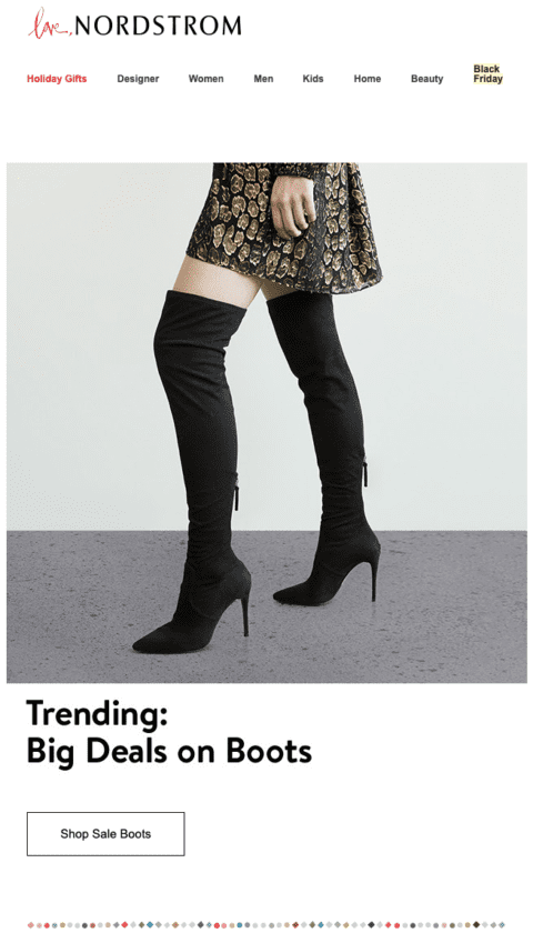 Holiday-email-marketing-Nordstrom